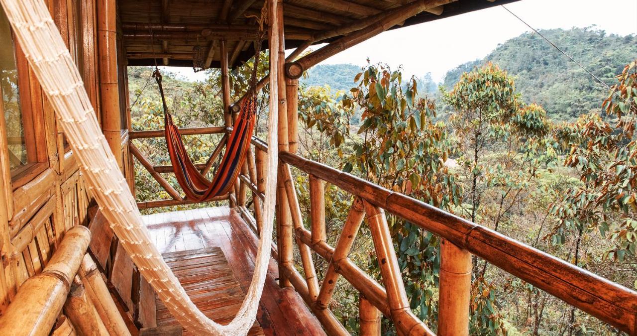 Hotel Guatape Adrianas Bambu エクステリア 写真