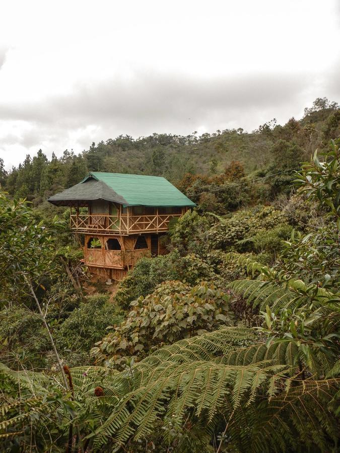 Hotel Guatape Adrianas Bambu エクステリア 写真